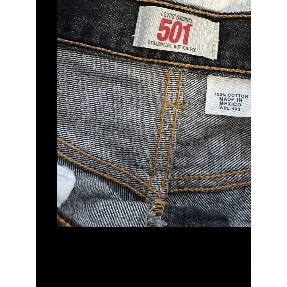 Levi's 501 Jeans Mens‎ 32x30 Dark Wash Button Fly Classic Fit Straight 2000's